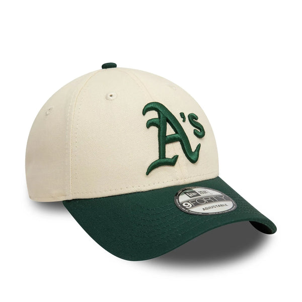 New Era Cap Oakland Athletics Colour Block 9FORTY Hellbeige - Soulsideshop