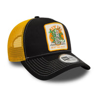 New Era Summer Patch Trucker Cap Black/ Yellow - Soulsideshop