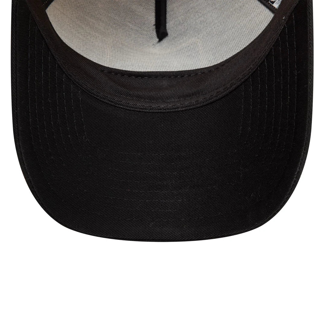 New Era Summer Patch Trucker Cap Black/ Yellow - Soulsideshop