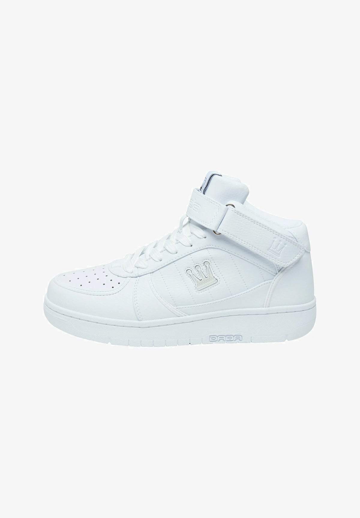 Dada Supreme Court Combat Sneaker High White - Soulsideshop