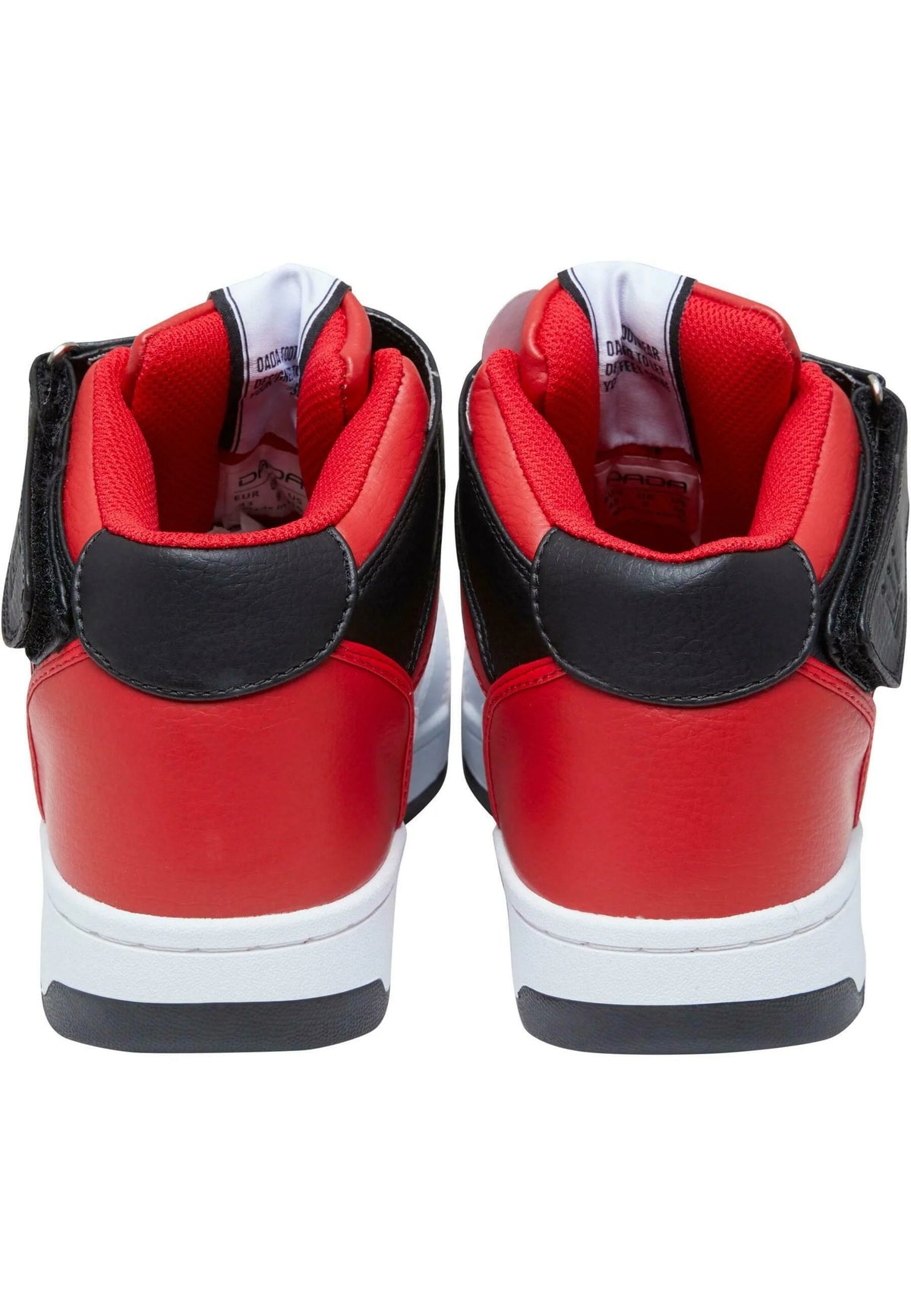 Dada Supreme Court Combat Sneaker High Black/Red - Soulsideshop