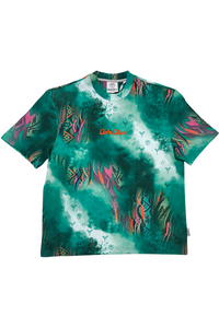 Carlo Colucci Sprayed Knit T-Shirt Green - Soulsideshop