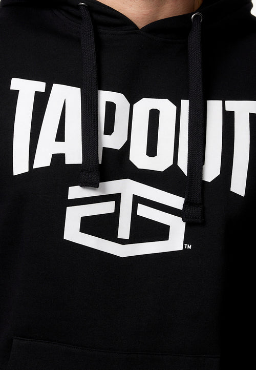 Tap Out Active Basic Hoodie Black White