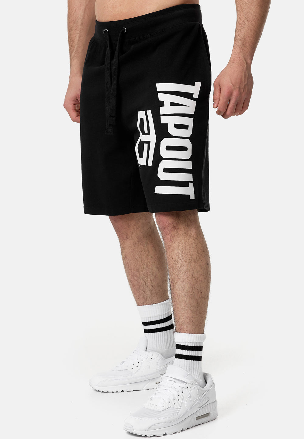 Tap Out Active Basic Short Black White