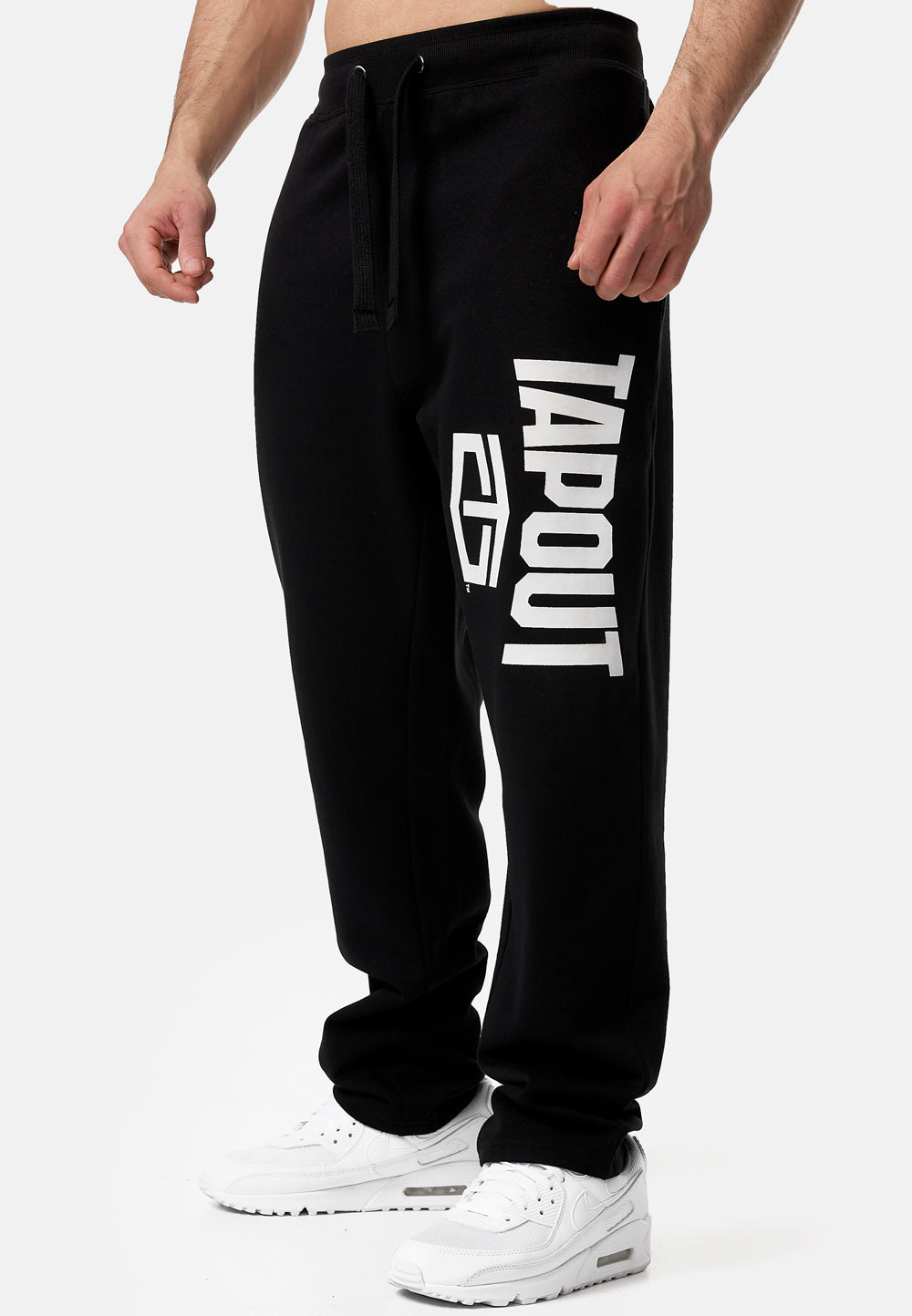 Tap Out Active Basic Sweatpants Black White