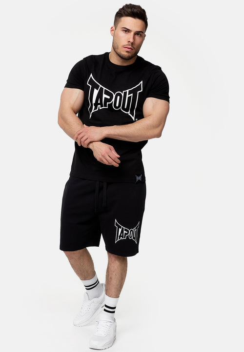 Tap Out Lifestyle Basic T-Shirt Black White