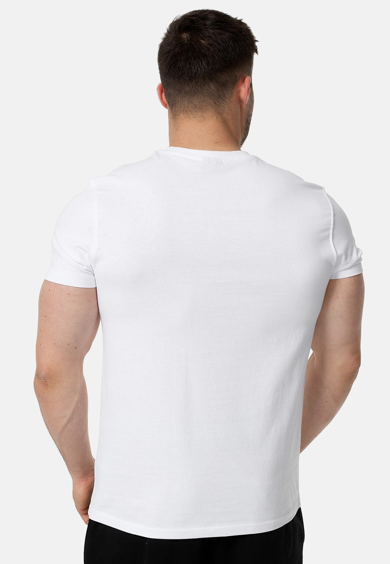 Tap Out Lifestyle Basic T-Shirt White Black