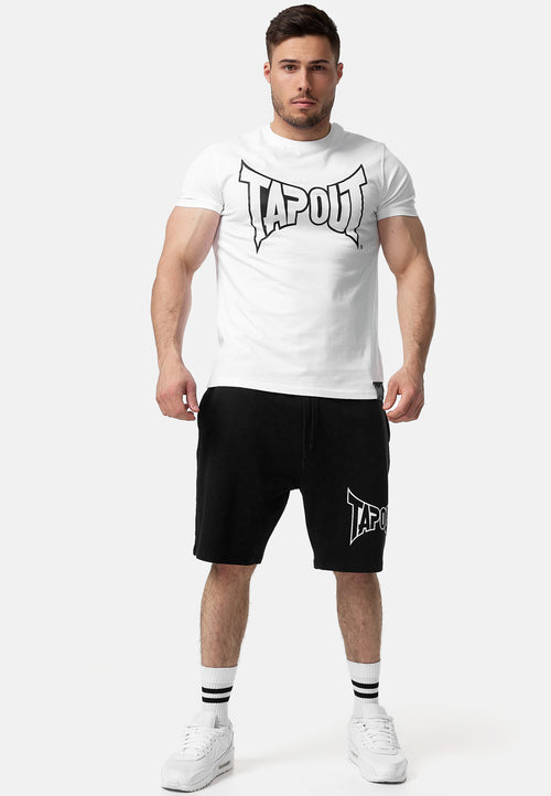 Tap Out Lifestyle Basic T-Shirt White Black