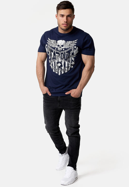 Tap Out Westlake T-Shirt Navy White