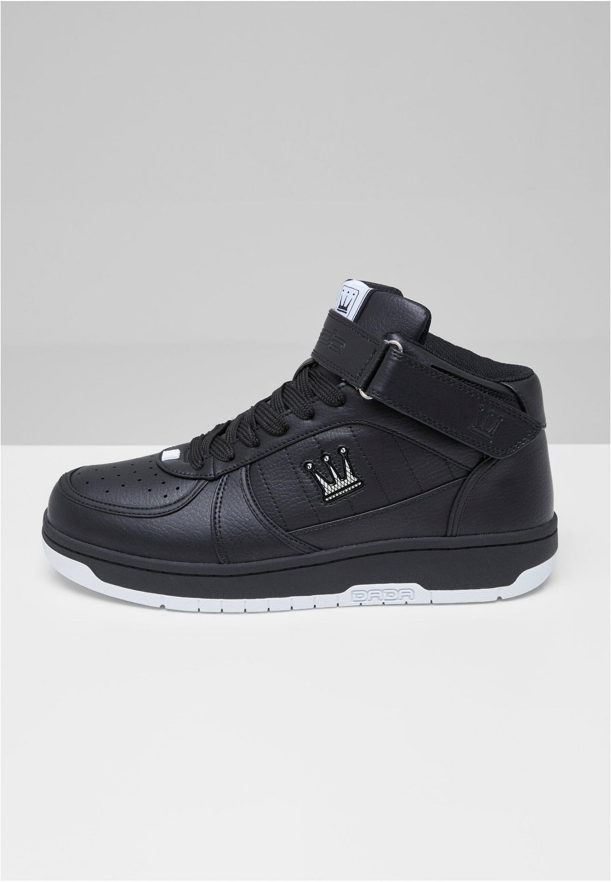 Dada Supreme Court Combat Sneaker High Black/White - Soulsideshop