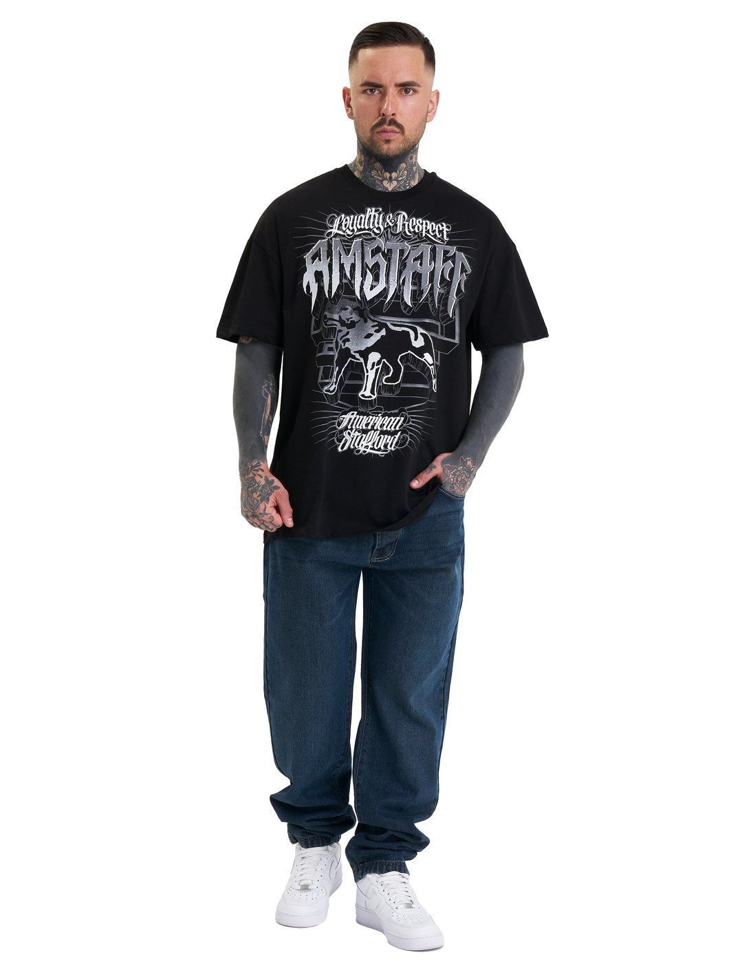 Amstaff Loyalty T-Shirt Black - Soulsideshop