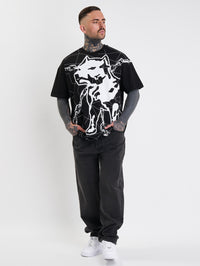 Amstaff Catena T-Shirt Black - Soulsideshop