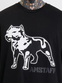 Amstaff Yula T-Shirt Black - Soulsideshop