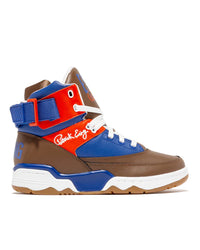 Ewing Sneaker High Top 33 HI Brown Royal Red White