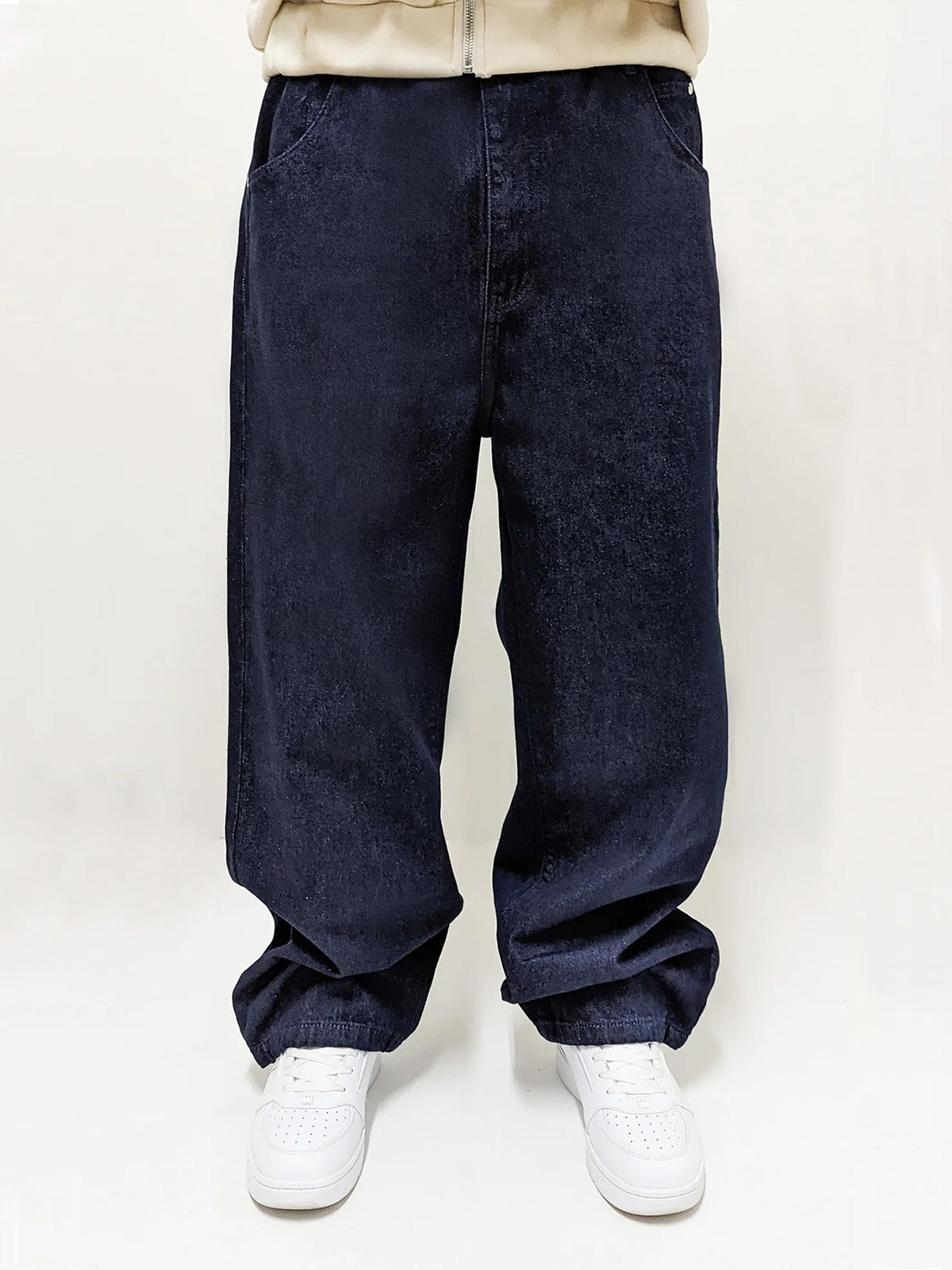 Dada Supreme Big Embo Baggy Jeans Raw Indigo - Soulsideshop