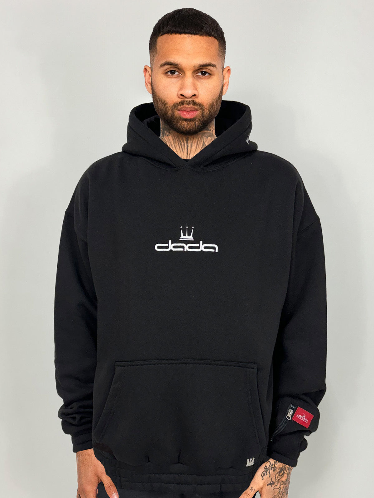 Dada Supreme New Basic Classic Logo Hoody Black - Soulsideshop