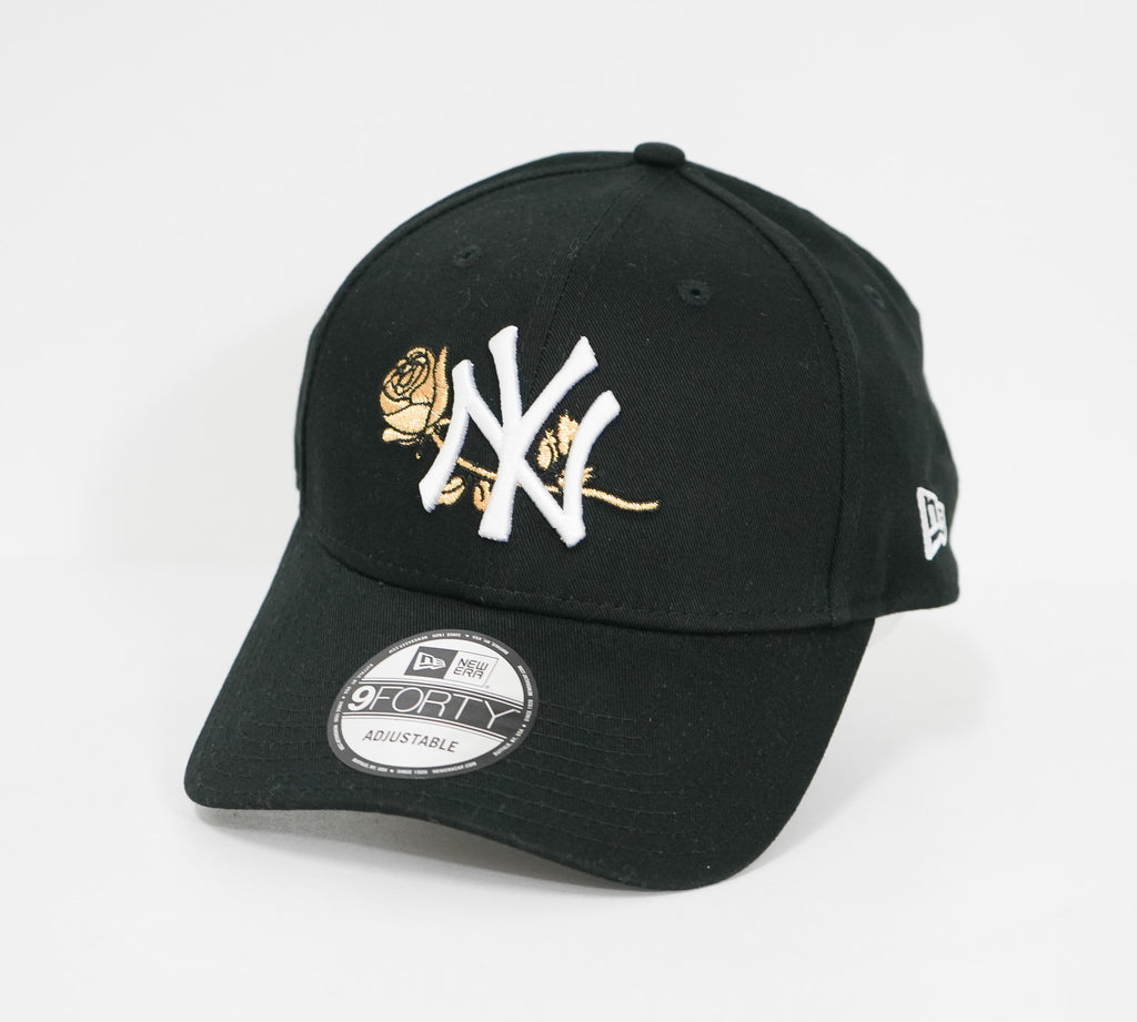 New Era Floral New York Yankees 9forty Cap Black