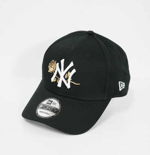 New Era Floral New York Yankees 9forty Cap Black