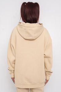 Chamakam Organic Oversized Premium Hoodie Cream