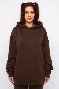 Chamakam Organic Oversized Premium Hoodie Brown