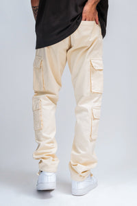 Dropsize Double Cargo Pant Beige