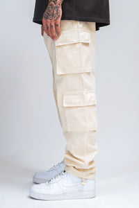 Dropsize Double Cargo Pant Beige