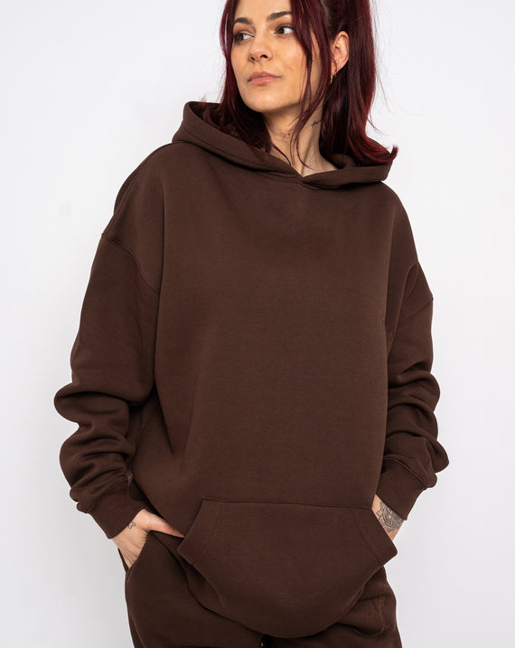 Chamakam Organic Oversized Premium Hoodie Brown