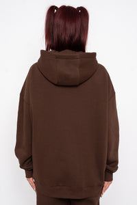 Chamakam Organic Oversized Premium Hoodie Brown