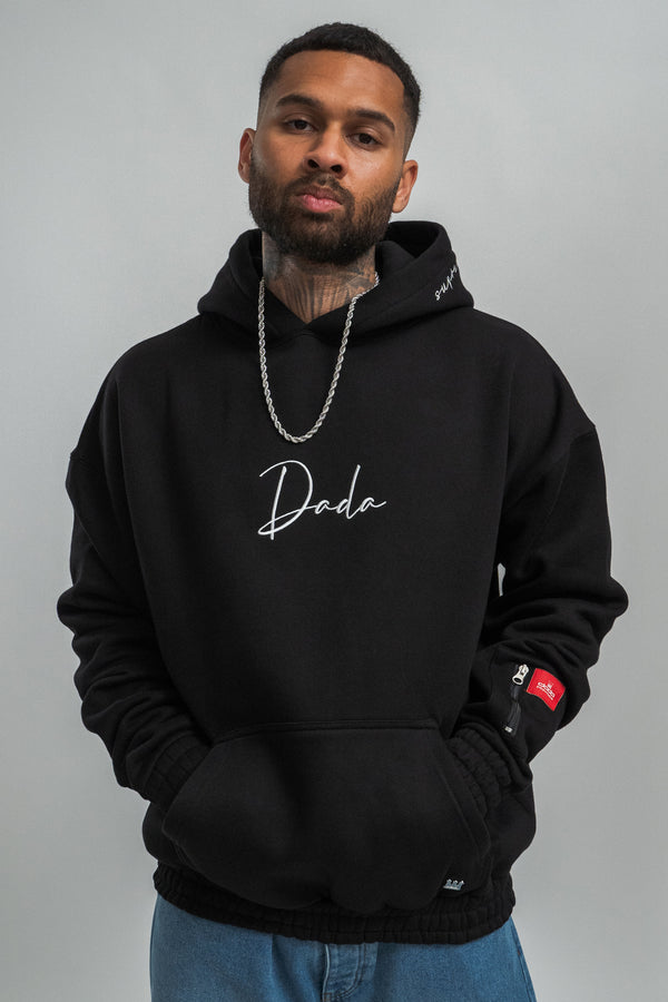 Dada Supreme Signature Logo Heavy Hoodie Black