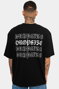Dropsize Heavy Quattro T-Shirt Black