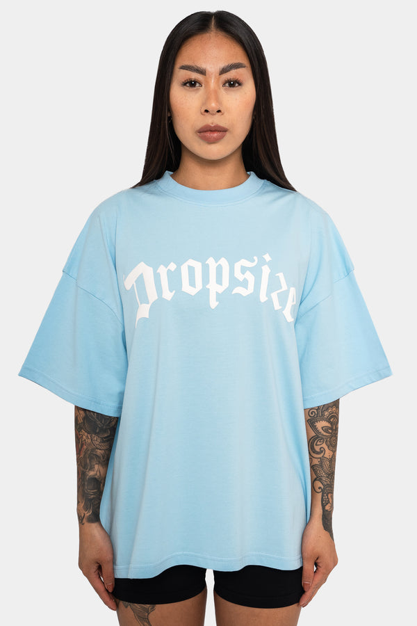 Dropsize Big Logo T-Shirt Baby Blue