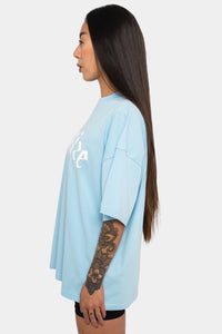 Dropsize Big Logo T-Shirt Baby Blue