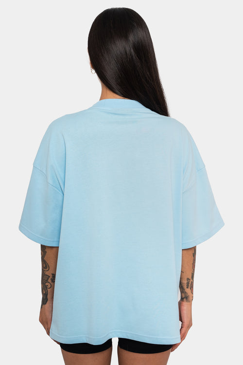 Dropsize Big Logo T-Shirt Baby Blue