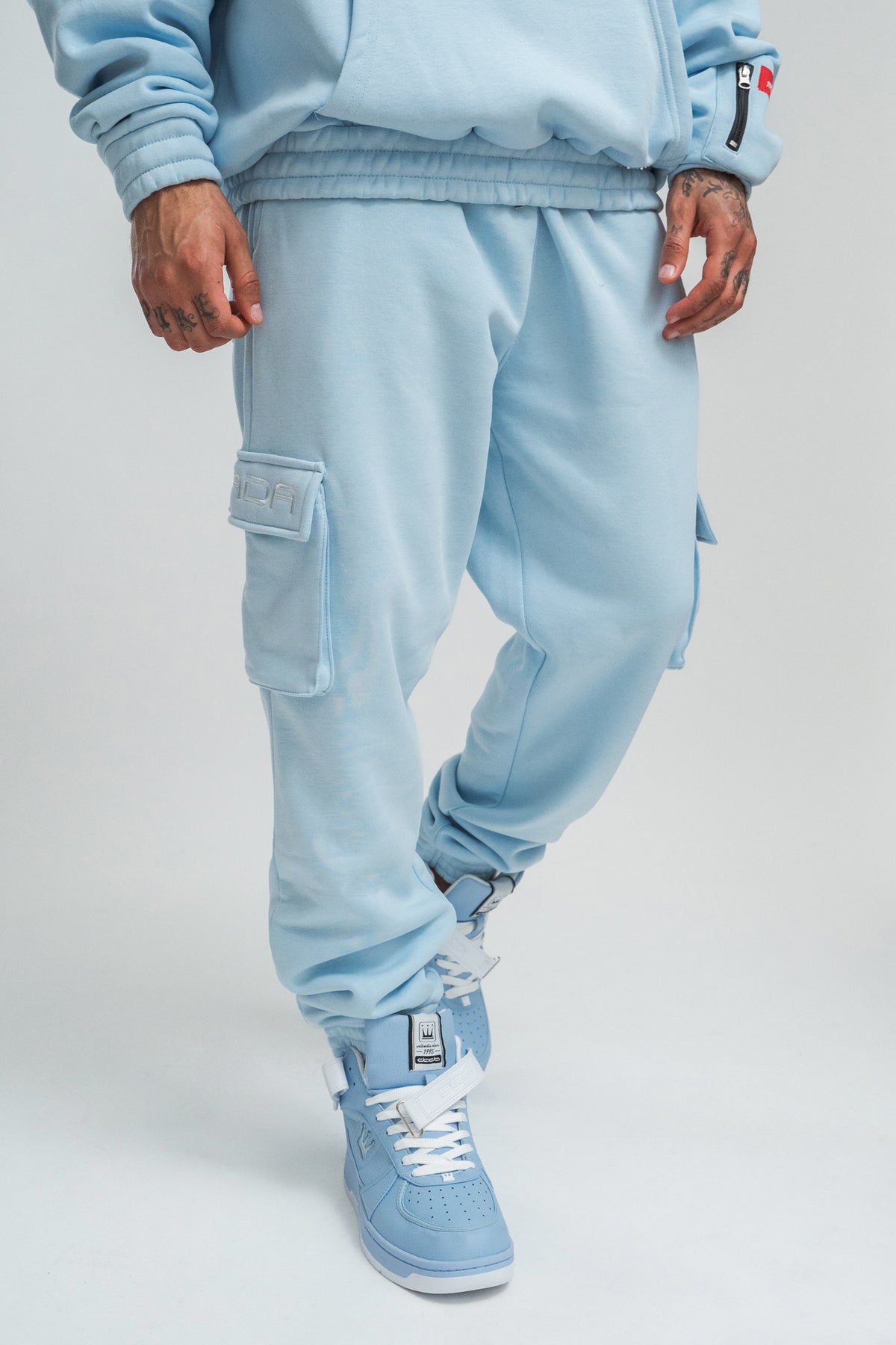 Dada Supreme Basic Cargo Jogger Baby Blue