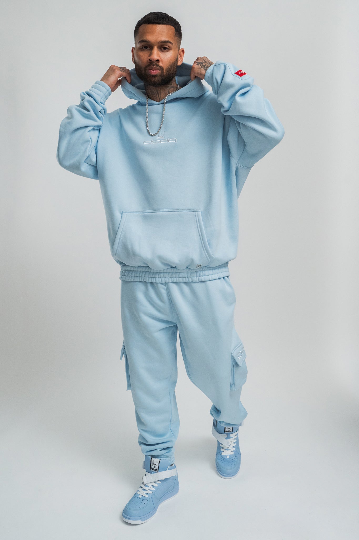Dada Supreme Royal Hoodie Baby Blue Soulsideshop