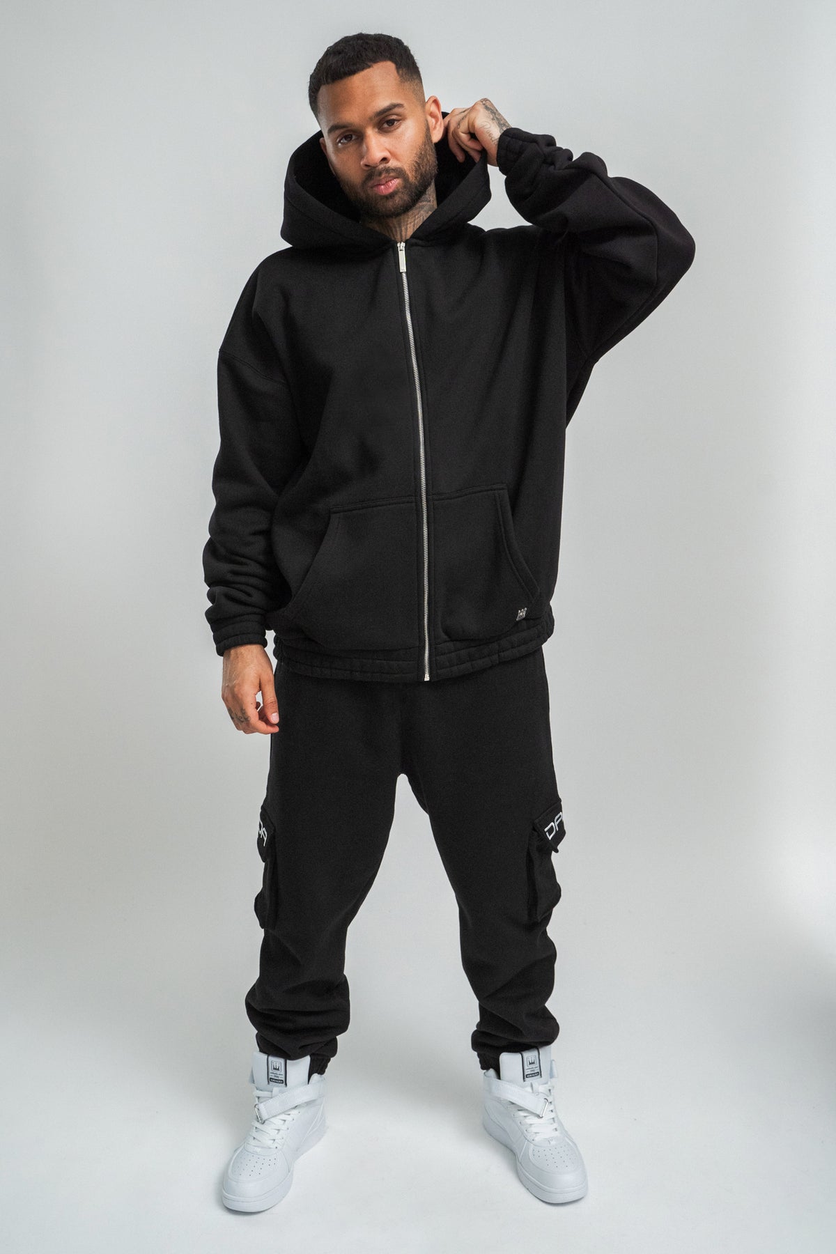 Dada Supreme Basic Cargo Jogger Black