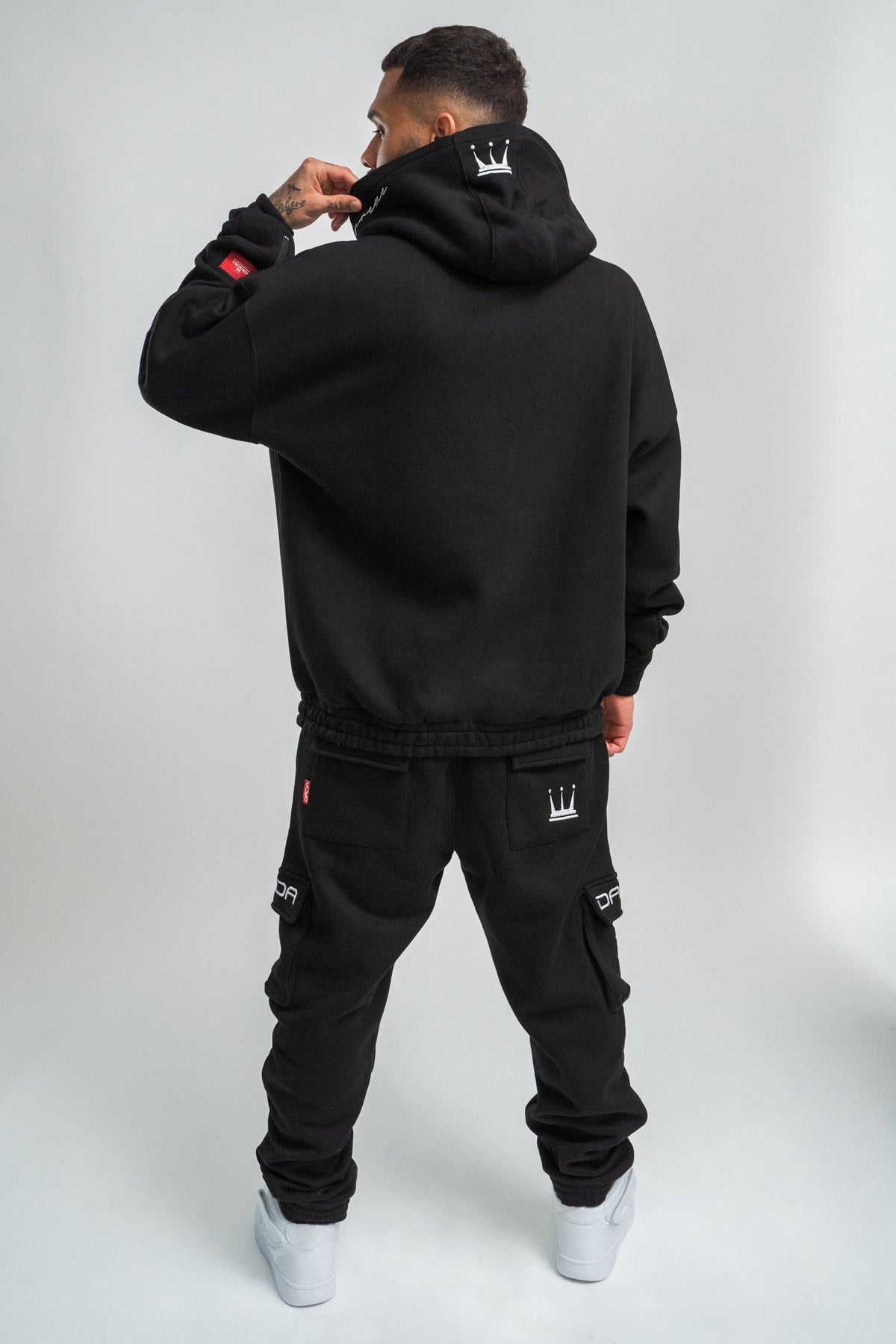 Dada Supreme Basic Cargo Jogger Black