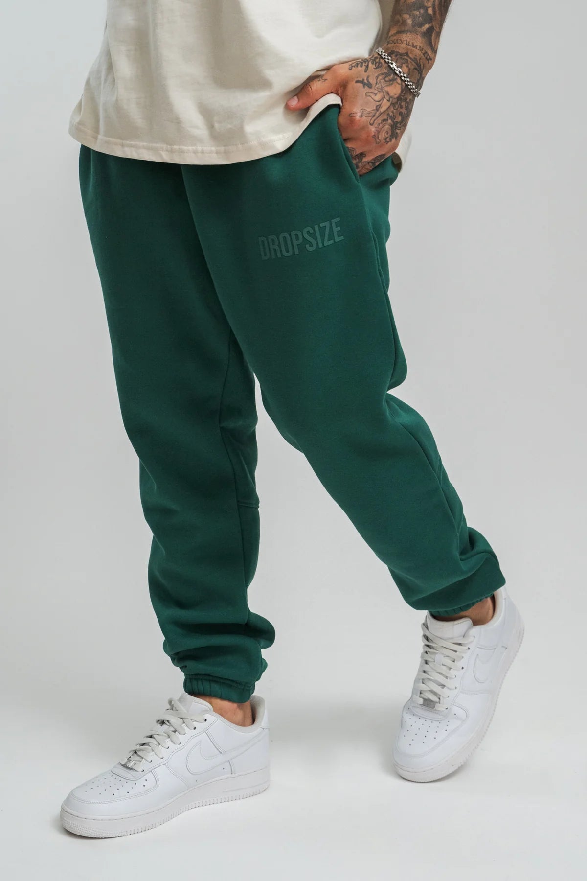 Dropsize Heavy HD Jogger Green