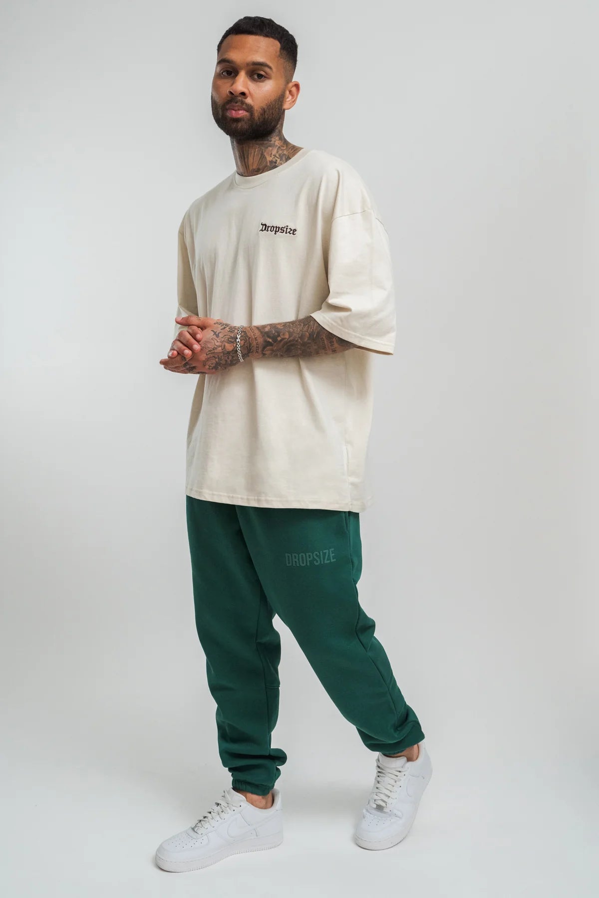 Dropsize Heavy HD Jogger Green