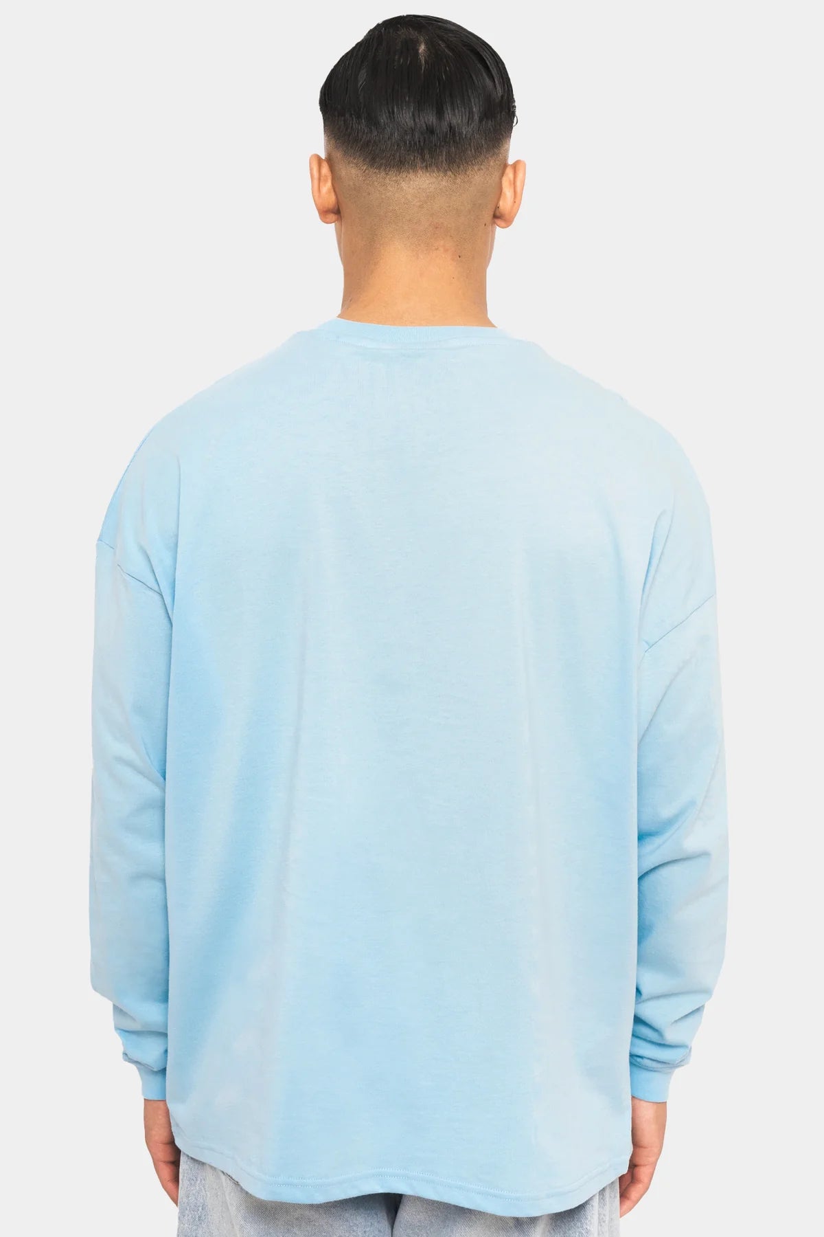 Dropsize Heavy Longsleeve Shirt Baby Blue