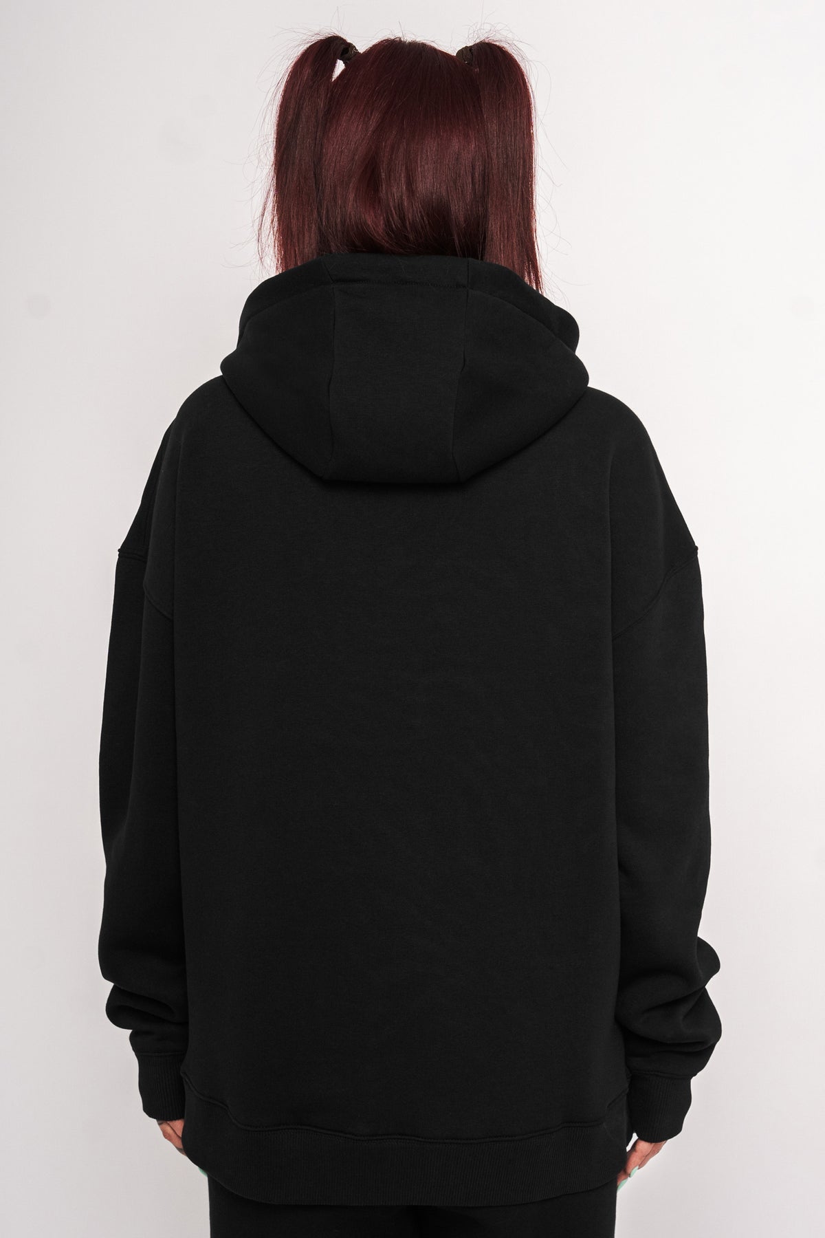 Chamakam Organic Super Oversized Heavy Hoodie Black