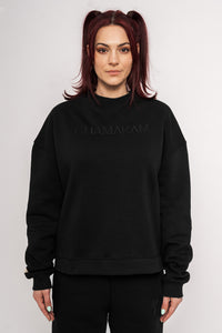 Chamakam Organic Heavy Sweatshirt Black