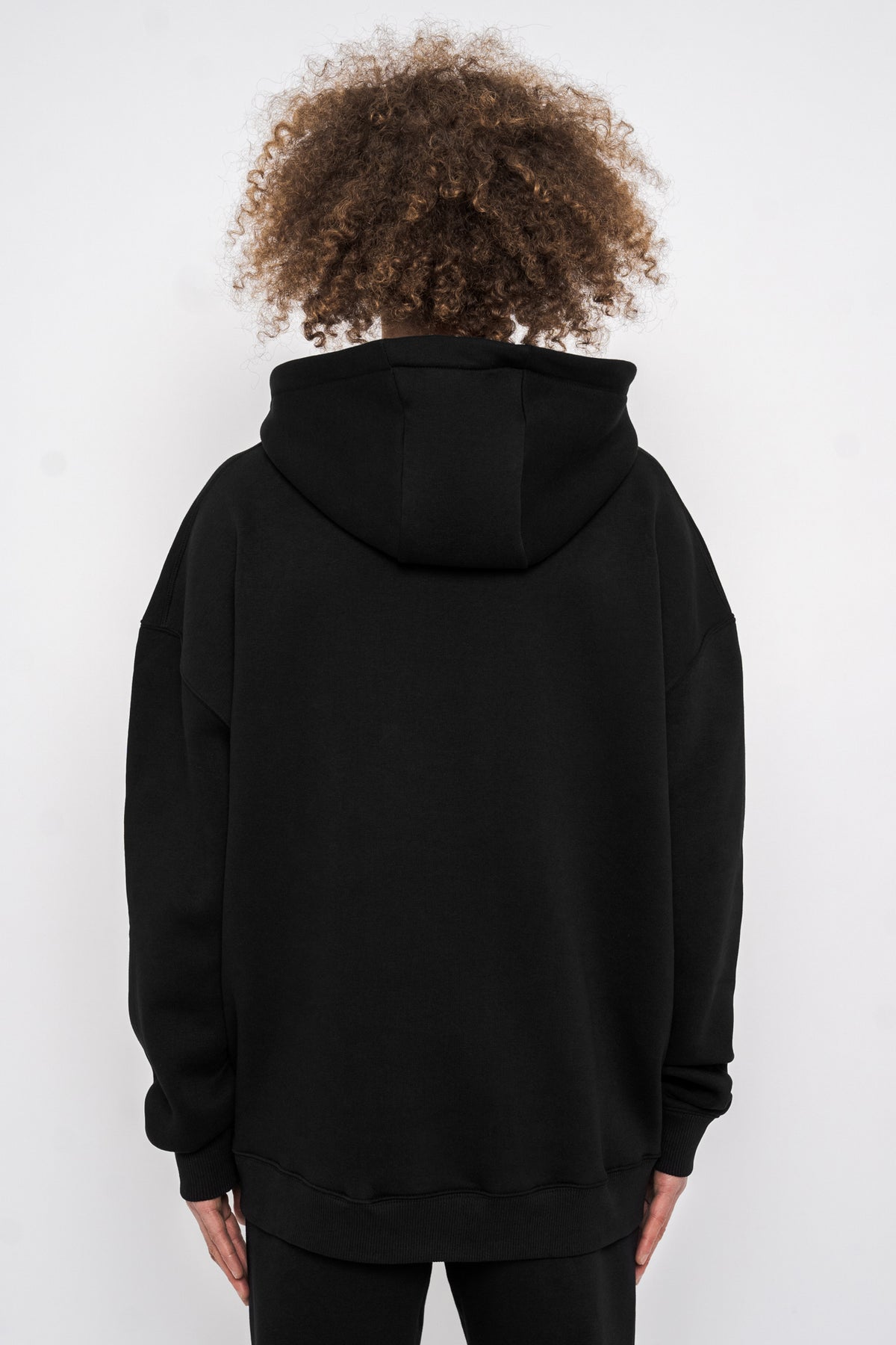 Chamakam Organic Super Oversized Heavy Hoodie Black