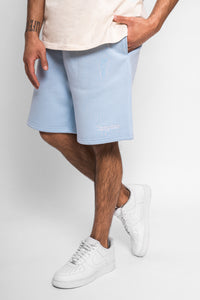 Dropsize Heavy Sweat Embo Short Baby Blue