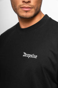 Dropsize Heavy Crew T-Shirt Black