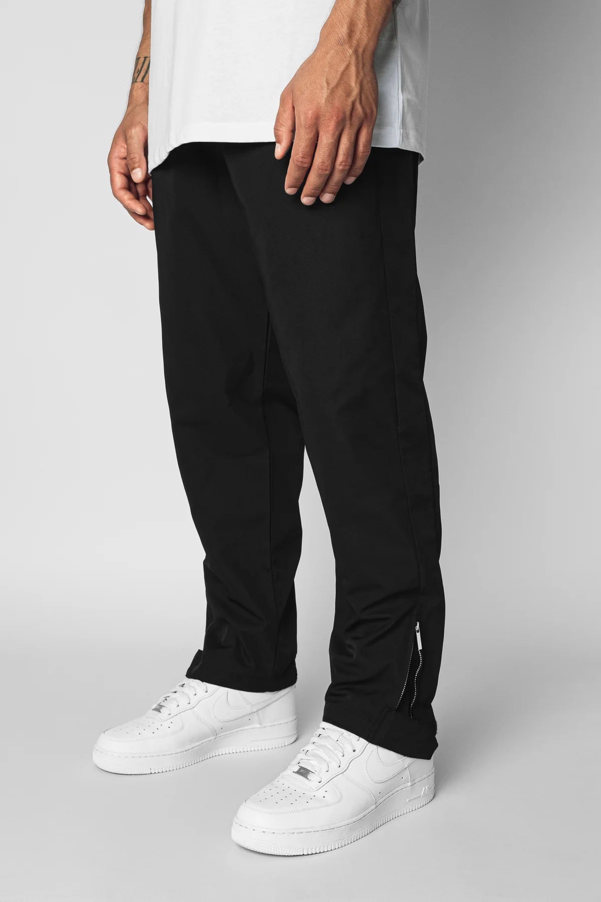 Dropsize Wide Track Pants Black