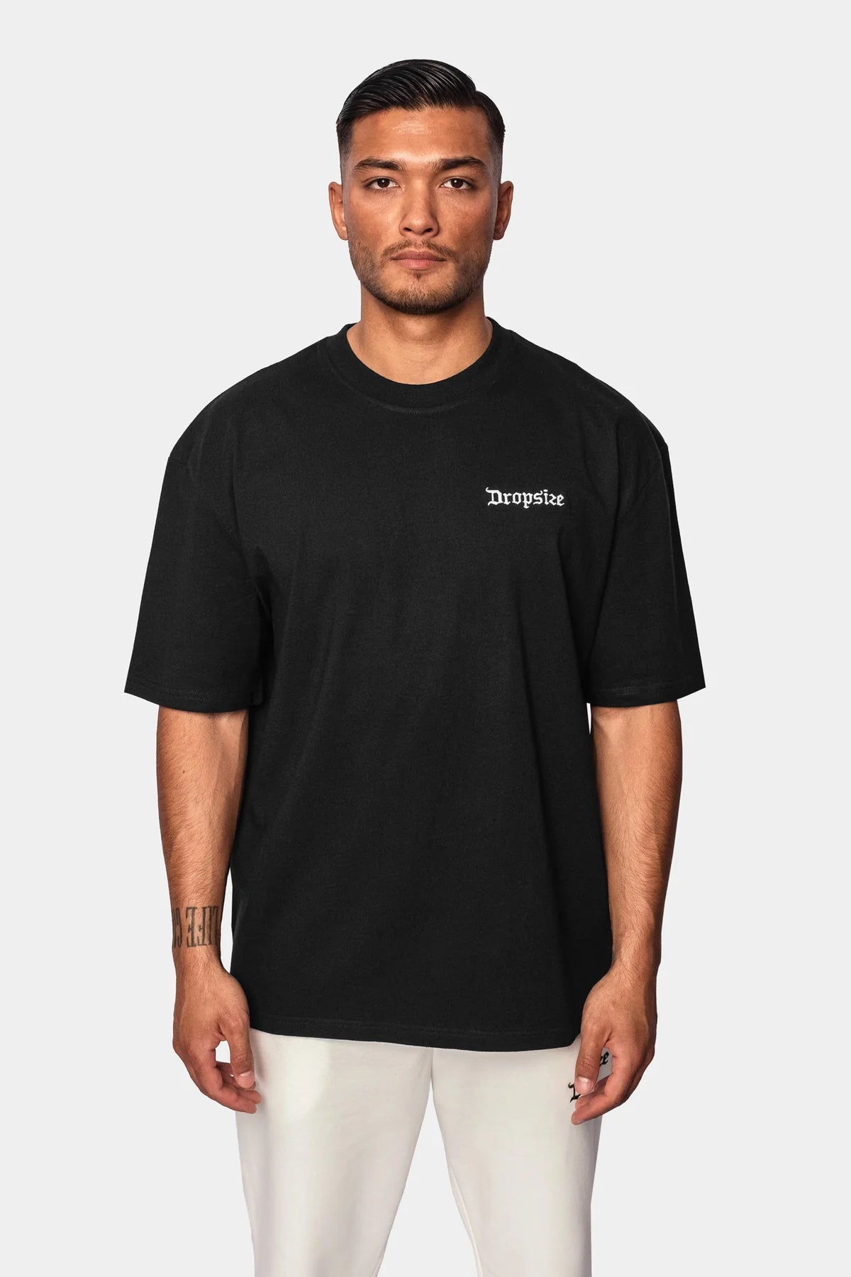 Dropsize Heavy Oversize Money On My Mind T-Shirt Black