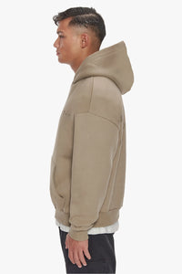 Dropsize Heavy Backlogo Hoodie Weathered Teak