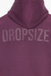 Dropsize Oversize HD Print Hoodie Grape