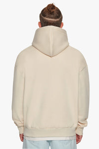 Dropsize Heavy Oversized Center HD Hoodie Coconut Milk